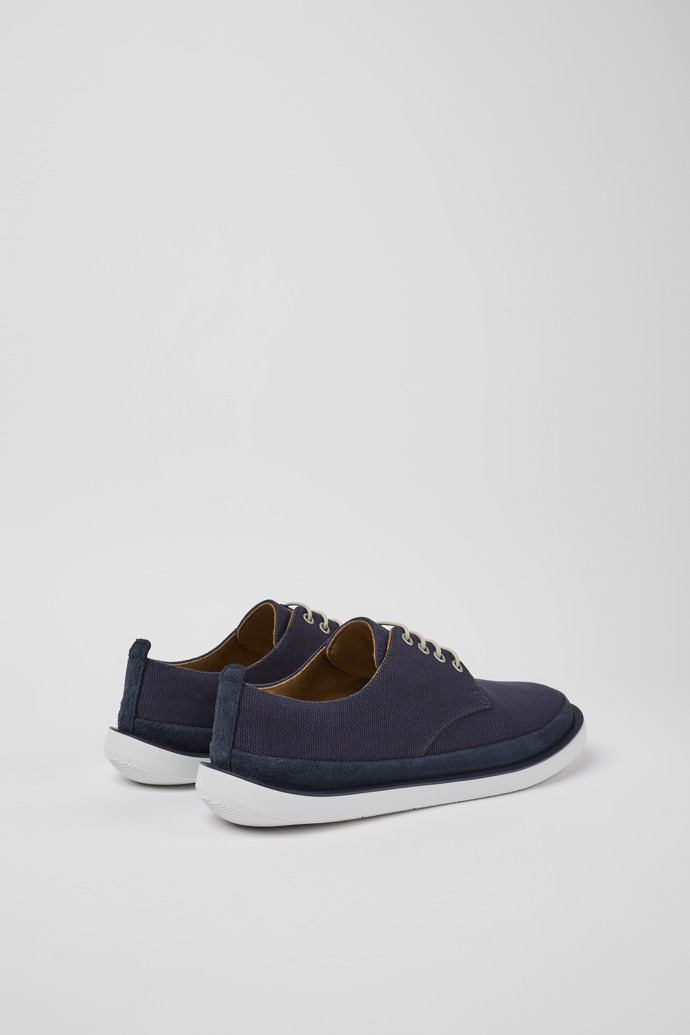 Back view of Wagon Blue shoes for men