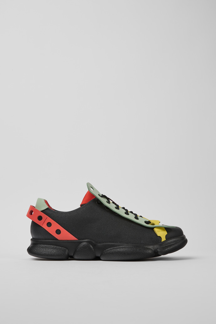 Side view of Twins Multicolored shoes for men