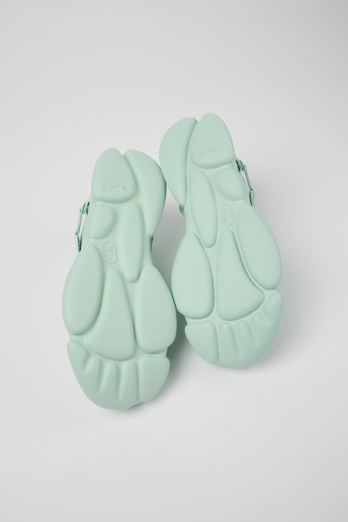 The soles of Karst Blue Nubuck/Textile Sneaker for Men