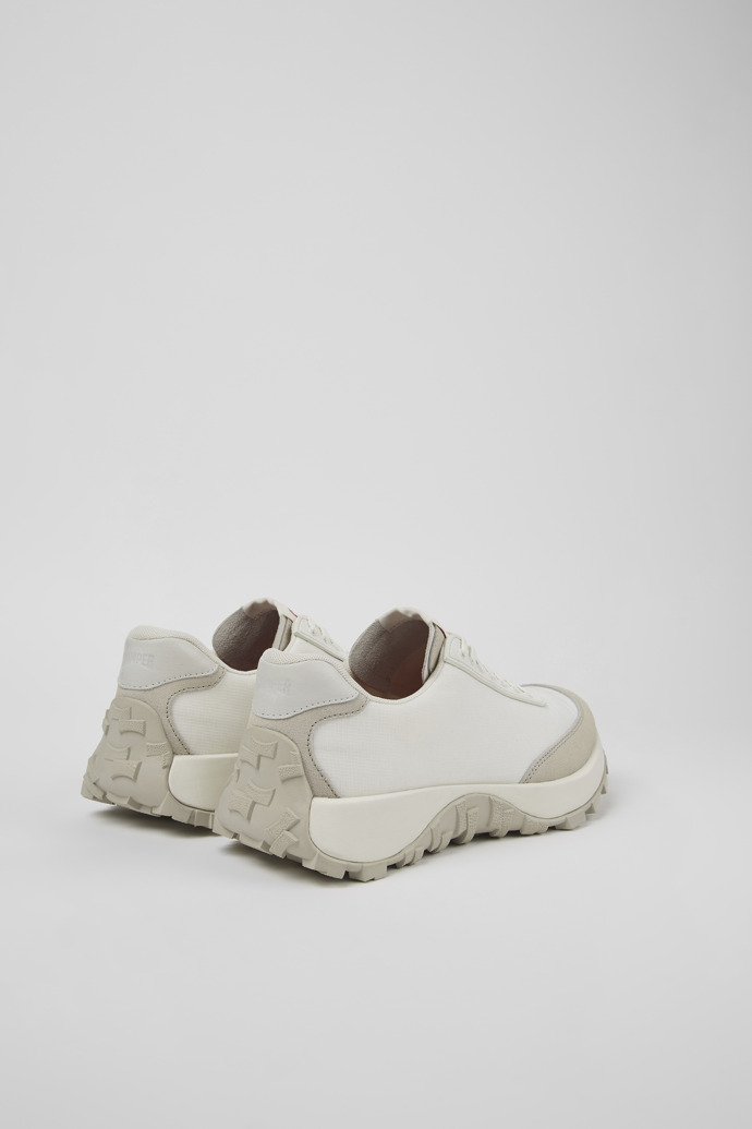 Drift Trail Sneakers blancas de tejido y nobuk para hombre
