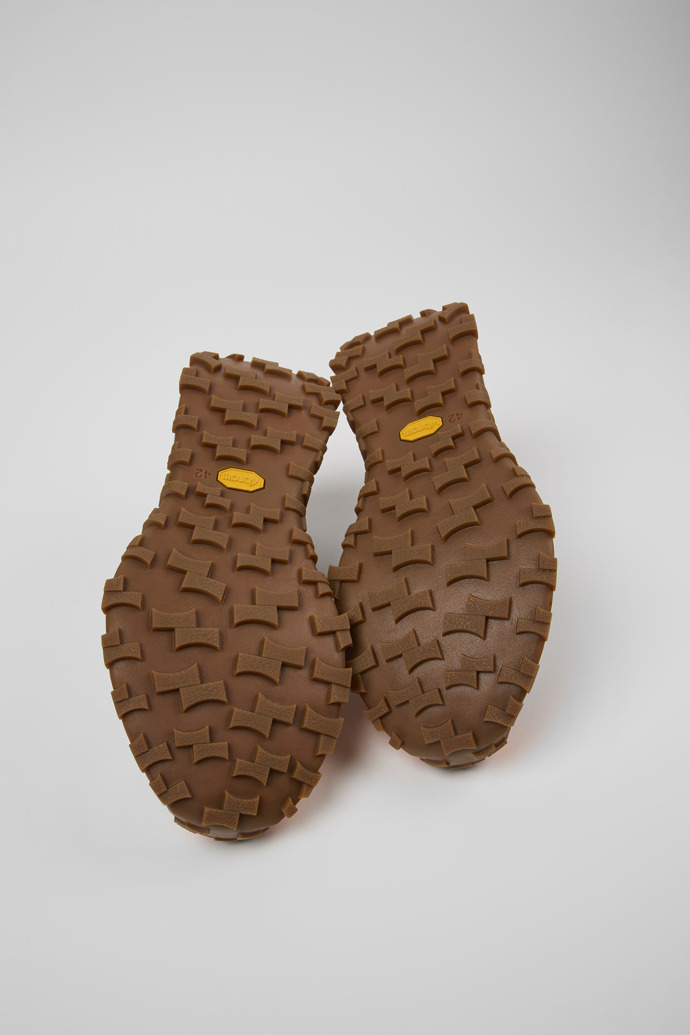 The soles of Camper x INEOS Britannia Multicolored Textile/Leather Sneakers for Men