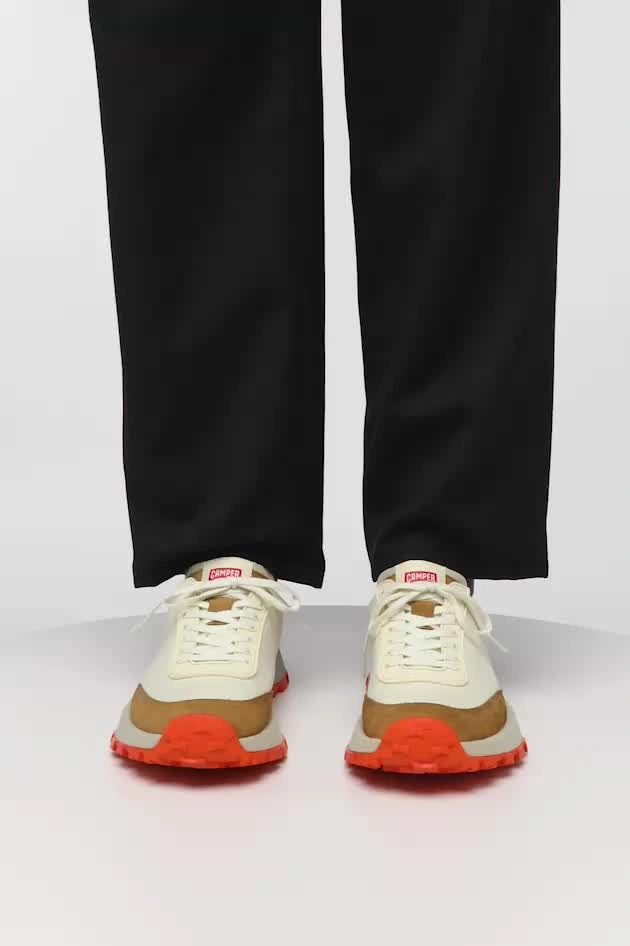 Drift Trail White Sneakers for Men - Spring/Summer Drift Trail White Sneakers for Men - Spring/Summer