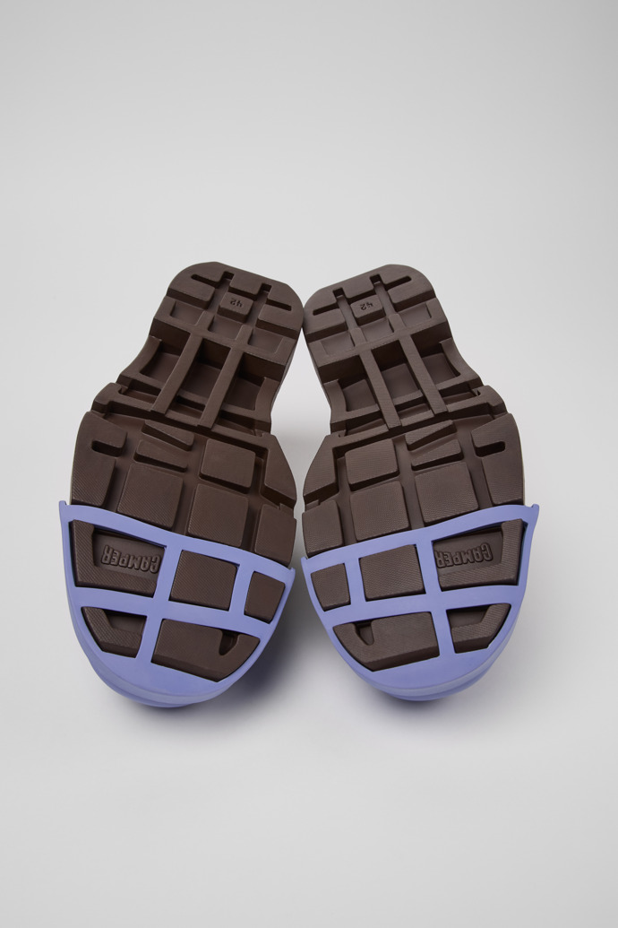 Junction Zapatos marrones de piel para hombre.