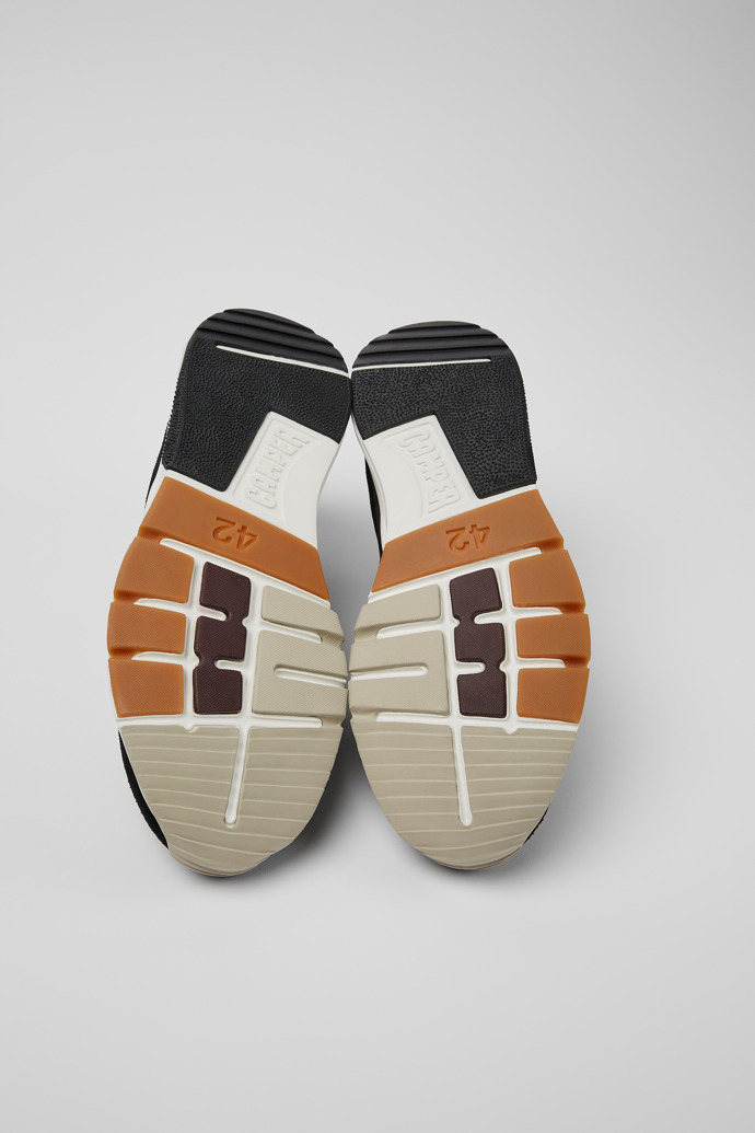 The soles of Drift Multicolored textile and nubuck sneakers for men