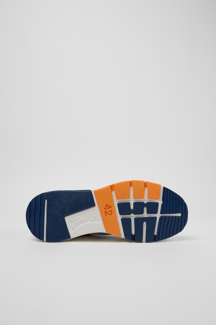 The soles of Drift Multicolor Textile and Nubuck Sneakers for Men.