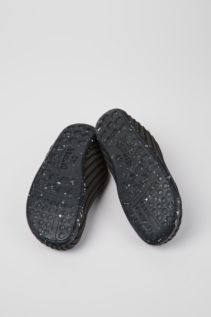 The soles of Wabi Multicolored slippers for men