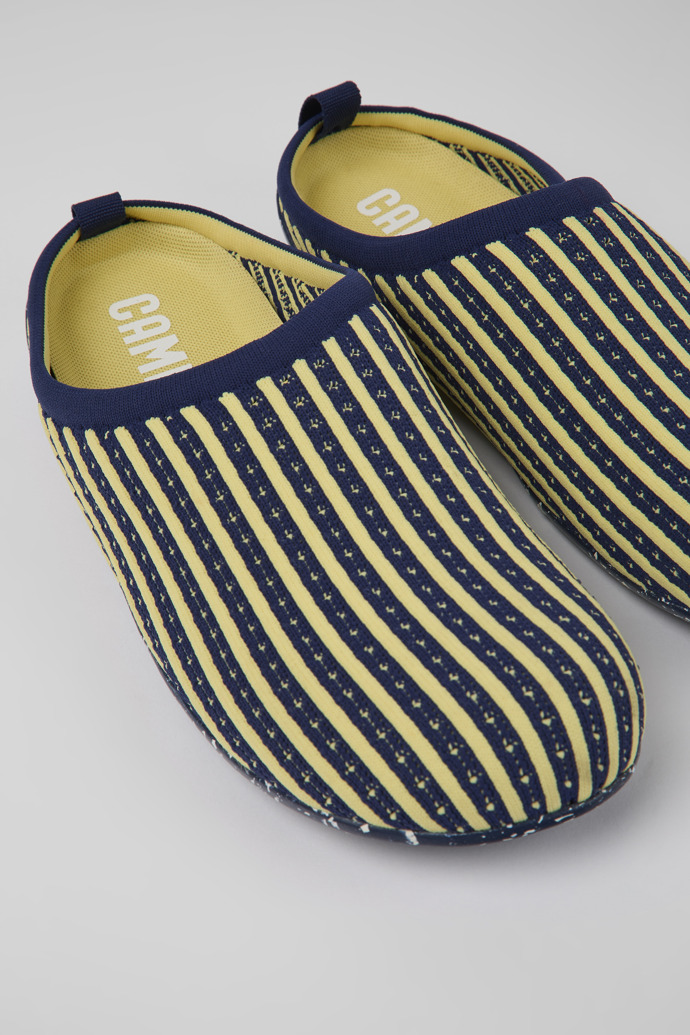 Close-up view of Wabi Multicolored slippers for men