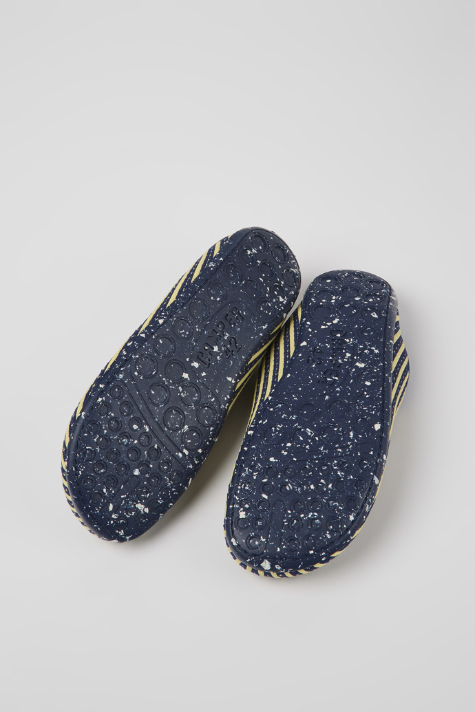 The soles of Wabi Multicolored slippers for men