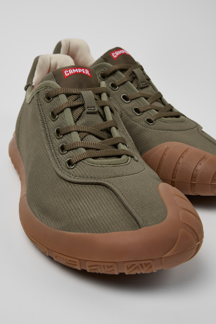 Path Groene herensneaker van gerecycled PET.