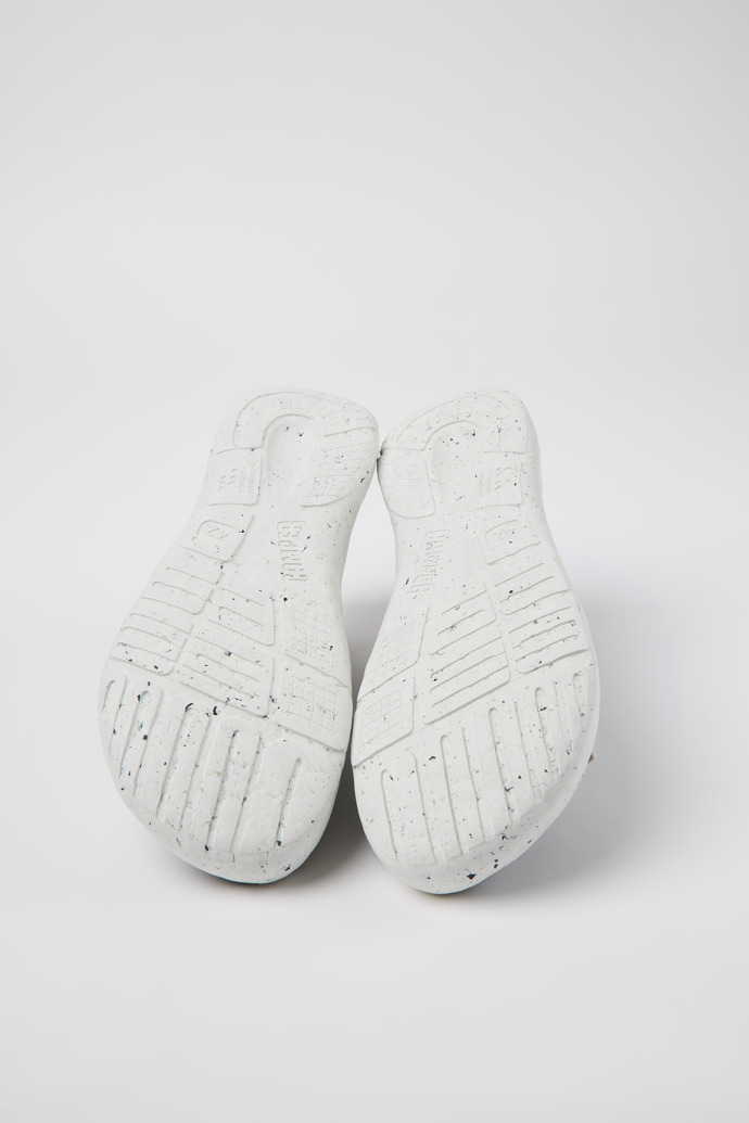 The soles of Peu Stadium Gray textile sneakers for men
