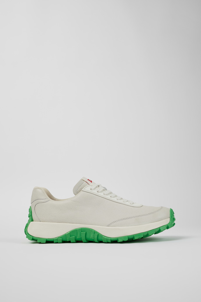 Drift Trail VIBRAM Λευκό δερμάτινο/υφασμάτινο καθημερινό παπούτσι για άντρες