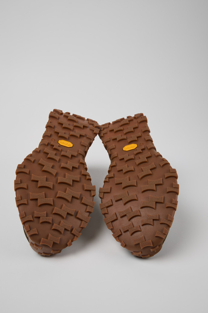 Drift Trail VIBRAM Baskets vertes en tissu et nubuck pour homme