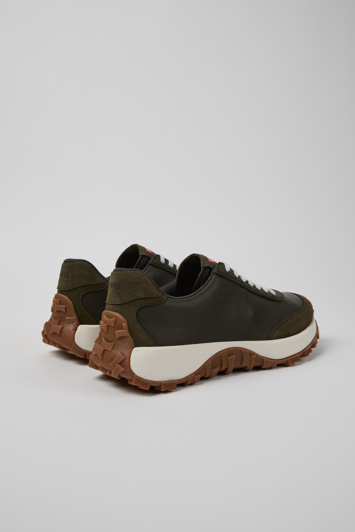 Drift Trail VIBRAM Baskets vertes en tissu et nubuck pour homme