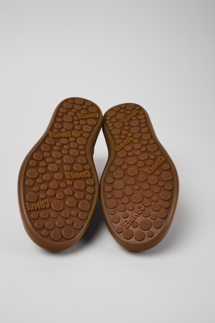 The soles of Pelotas Soller Burgundy Nubuck/Leather Sneaker for Men