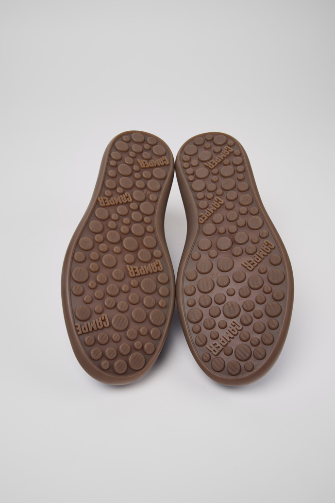 The soles of Pelotas Soller Multicolor Nubuck and Leather Sneakers for Men.