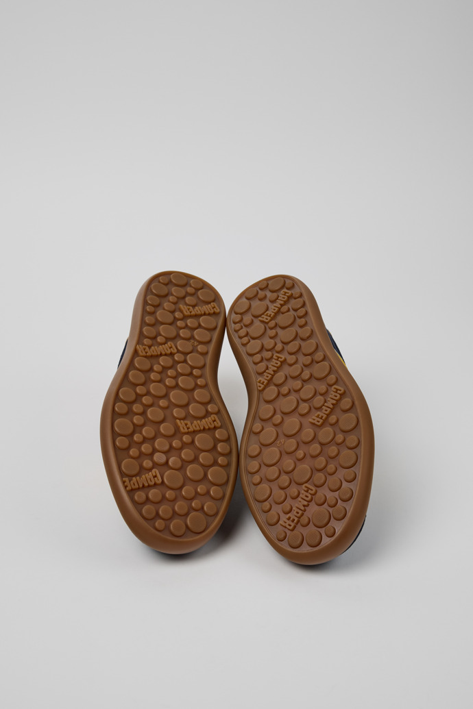 The soles of Pelotas Soller Multicolor Nubuck and Leather Sneakers for Men.