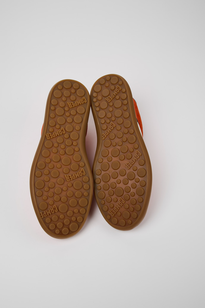 The soles of Pelotas Soller Multicolor Nubuck and Leather Sneakers for Men.