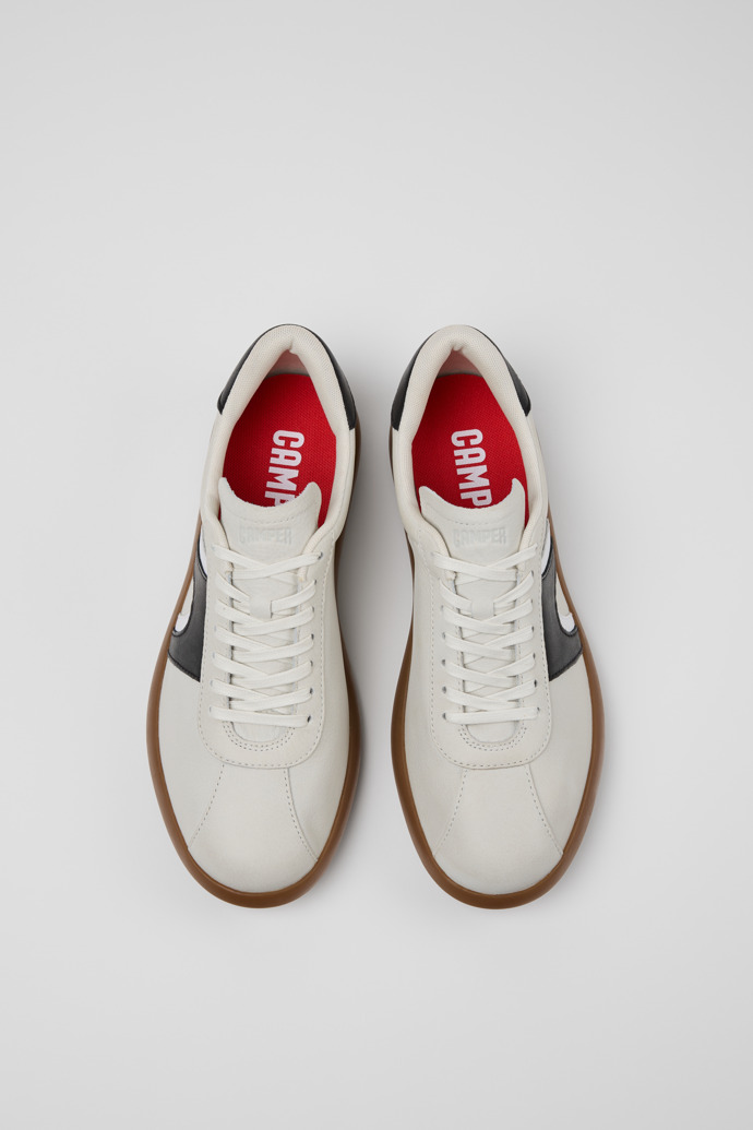 Overhead view of Pelotas Soller Multicolor Leather Men's Sneaker.