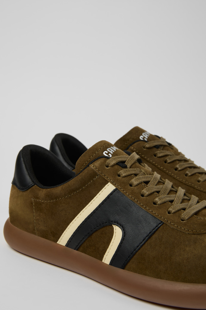 Pelotas Soller Sneakers de nobuk y piel multicolor para hombre.