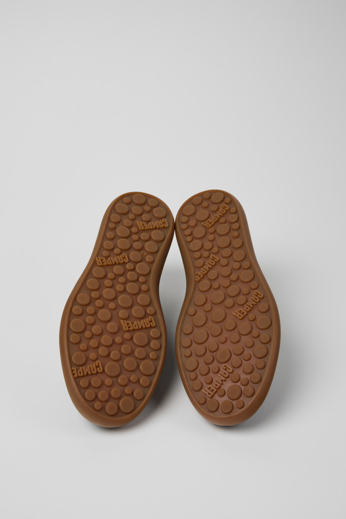 The soles of Pelotas Soller Multicolor Nubuck and Leather Sneakers for Men.