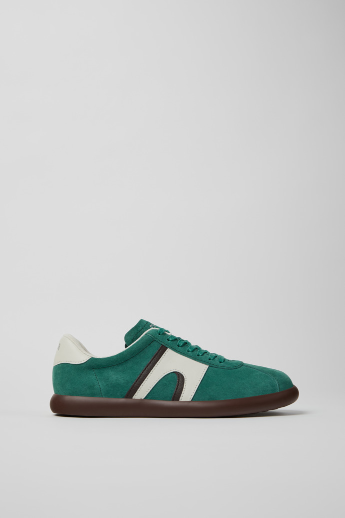 Side view of Pelotas Soller Multicolor Nubuck and Leather Sneakers for Men.