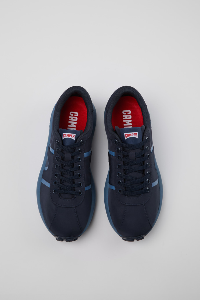 Pelotas Athens Blue Stitch-Free Sneakers for Men. 詳細画像_フロント