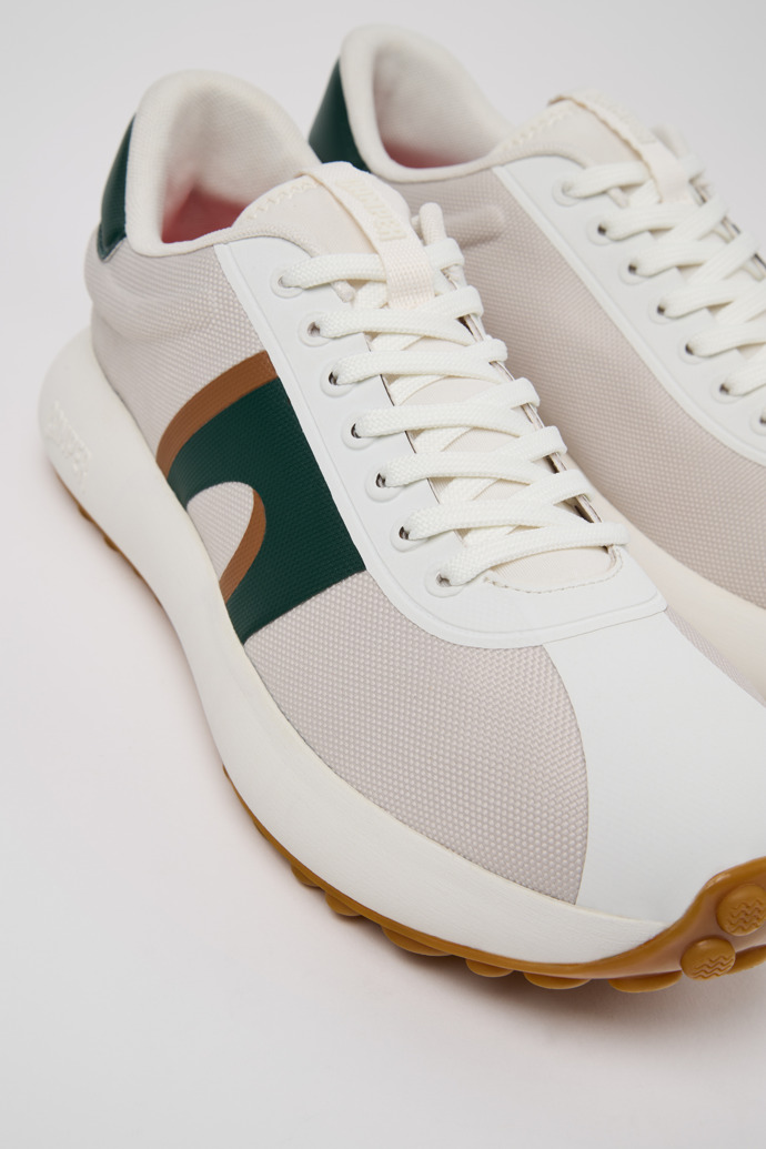 Close-up view of Pelotas Athens Multicolor Recycled PET and TPU Sneakers for Men.