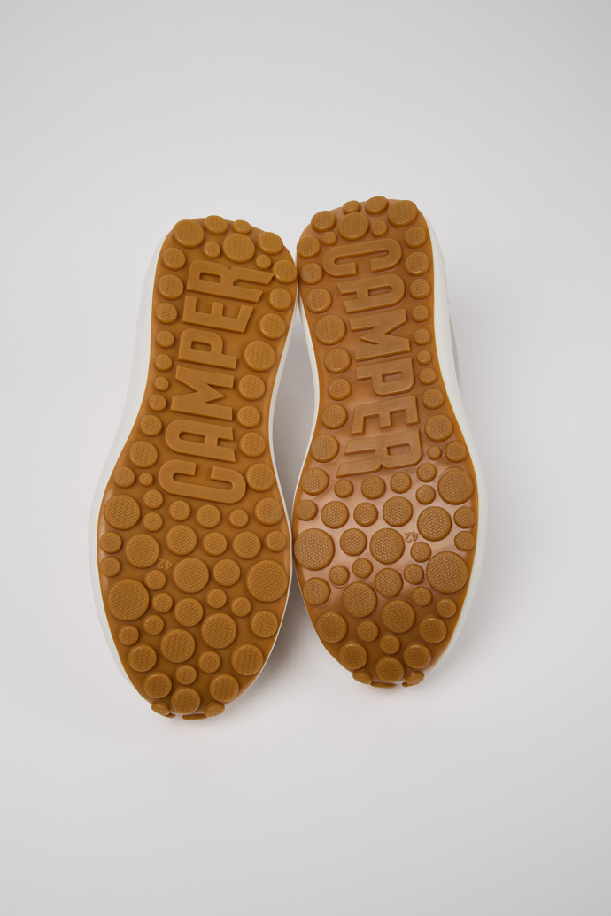 The soles of Pelotas Athens Multicolor Recycled PET and TPU Sneakers for Men.