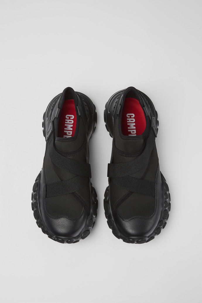 Pelotas Mars Μαύρο υφασμάτινο/δερμάτινο καθημερινό παπούτσι για άντρες