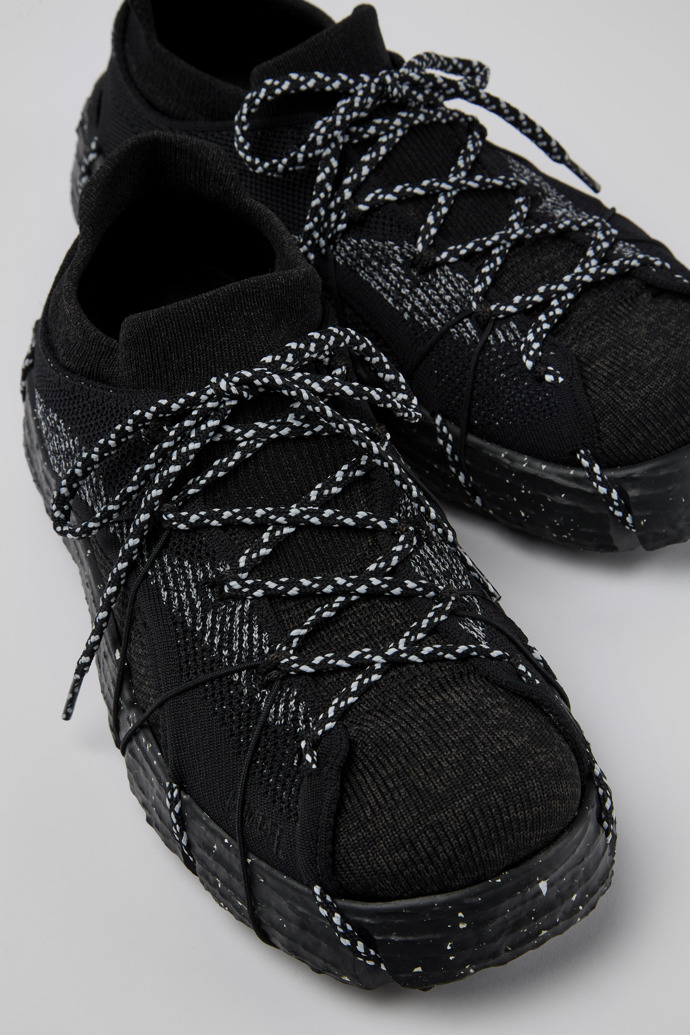 Close-up view of ROKU Black Sneaker for Men