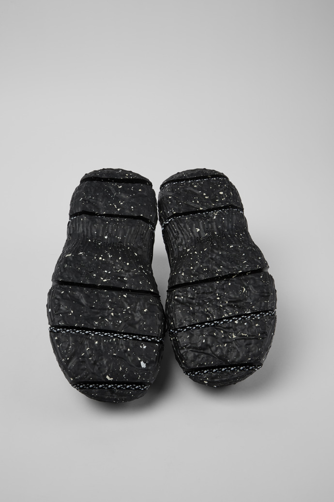 The soles of ROKU Black Sneaker for Men