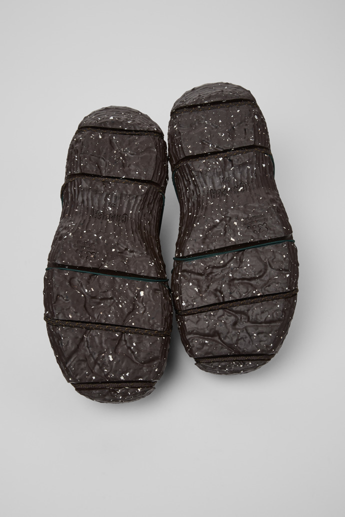 The soles of ROKU Green Sneaker for Men