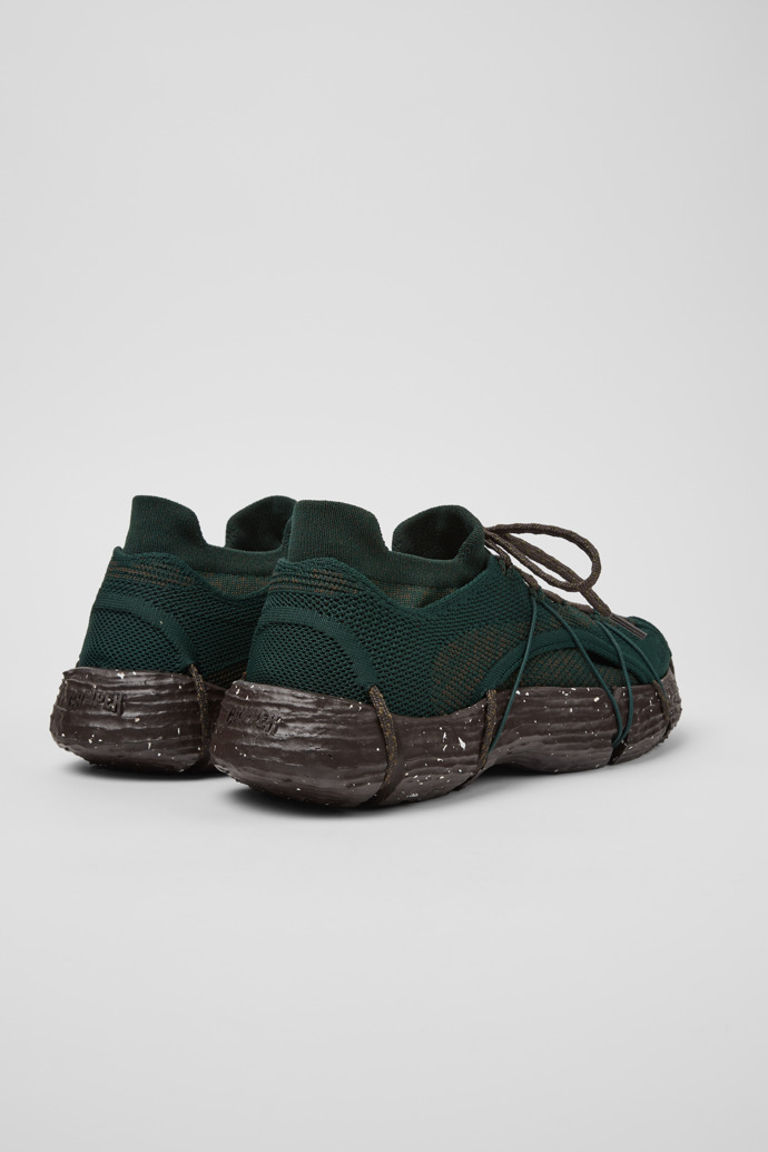 Back view of ROKU Green Sneaker for Men