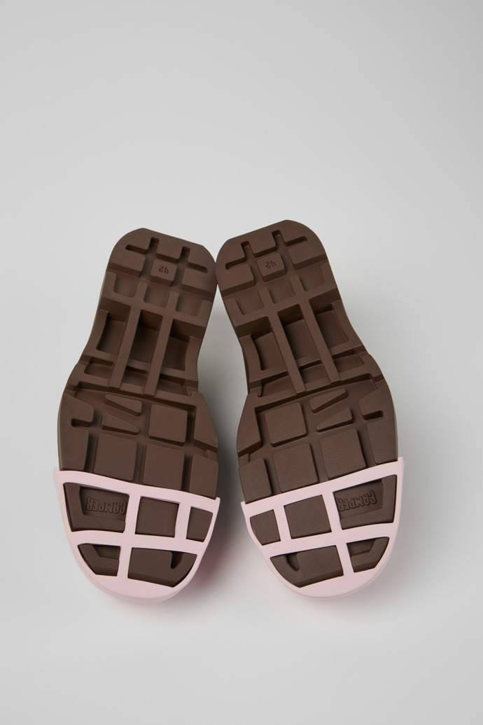 Junction Mocassins/chaussures bateau en cuir marron Pour homme.