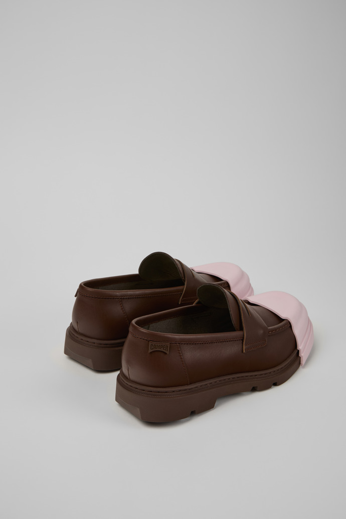 Junction Mocassins/chaussures bateau en cuir marron Pour homme.