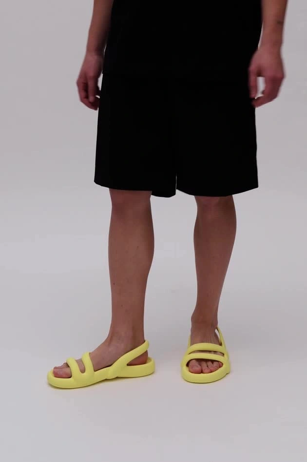Kobarah Yellow Sandals for Men - Spring/Summer collection
