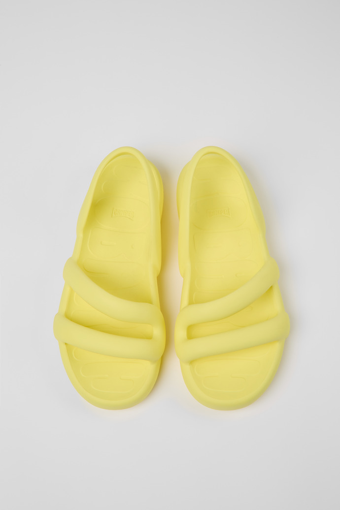 Kobarah Flat Żółte sandały unisex