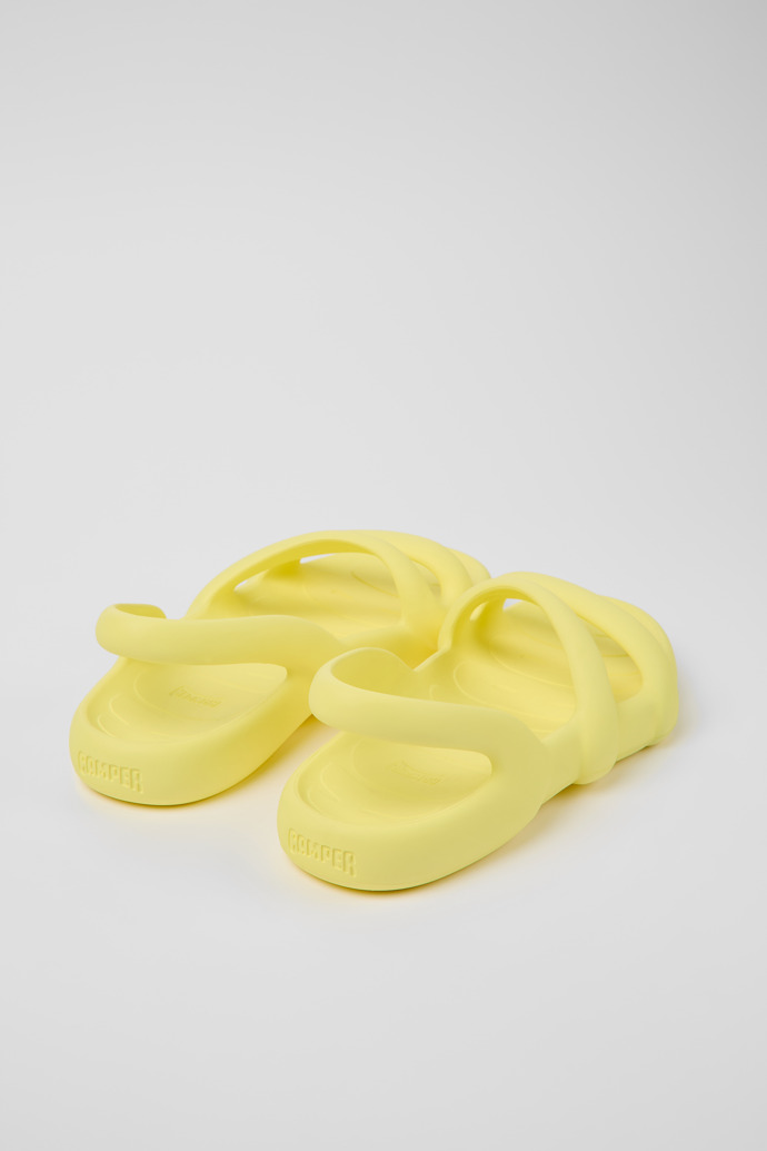Kobarah Flat Gele unisex sandalen