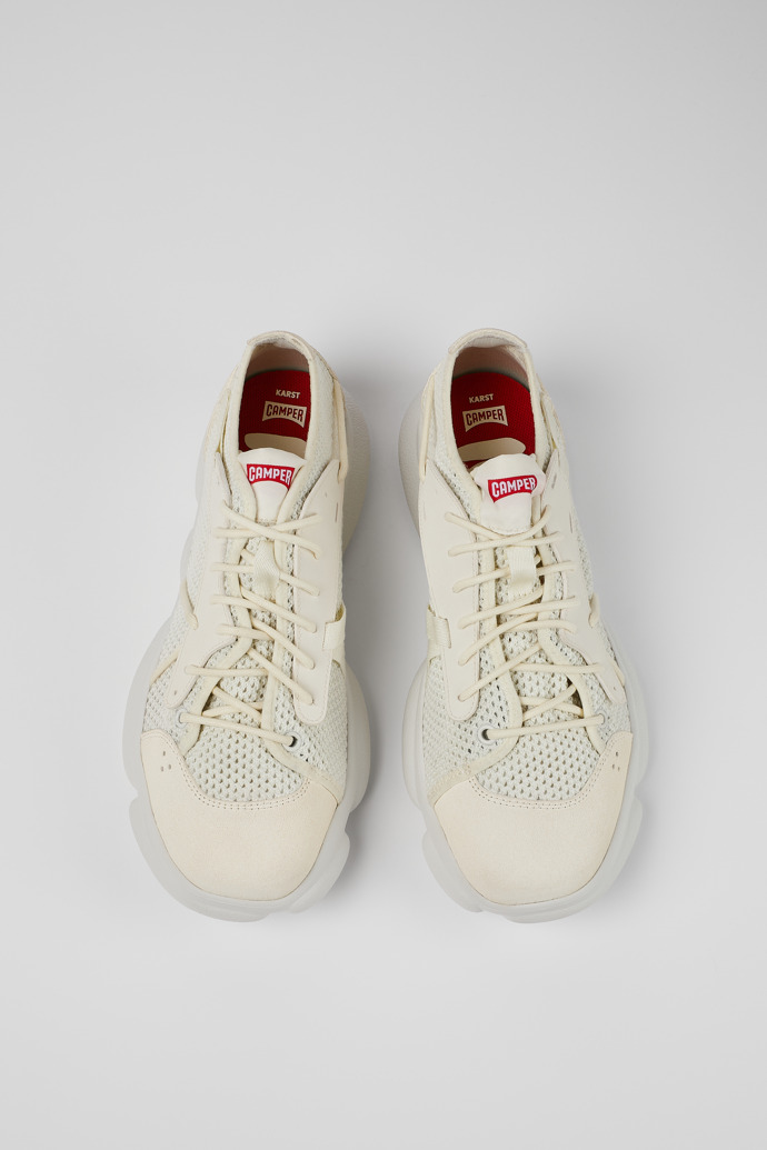Image of Karst Sneaker de tejido blanca para hombre