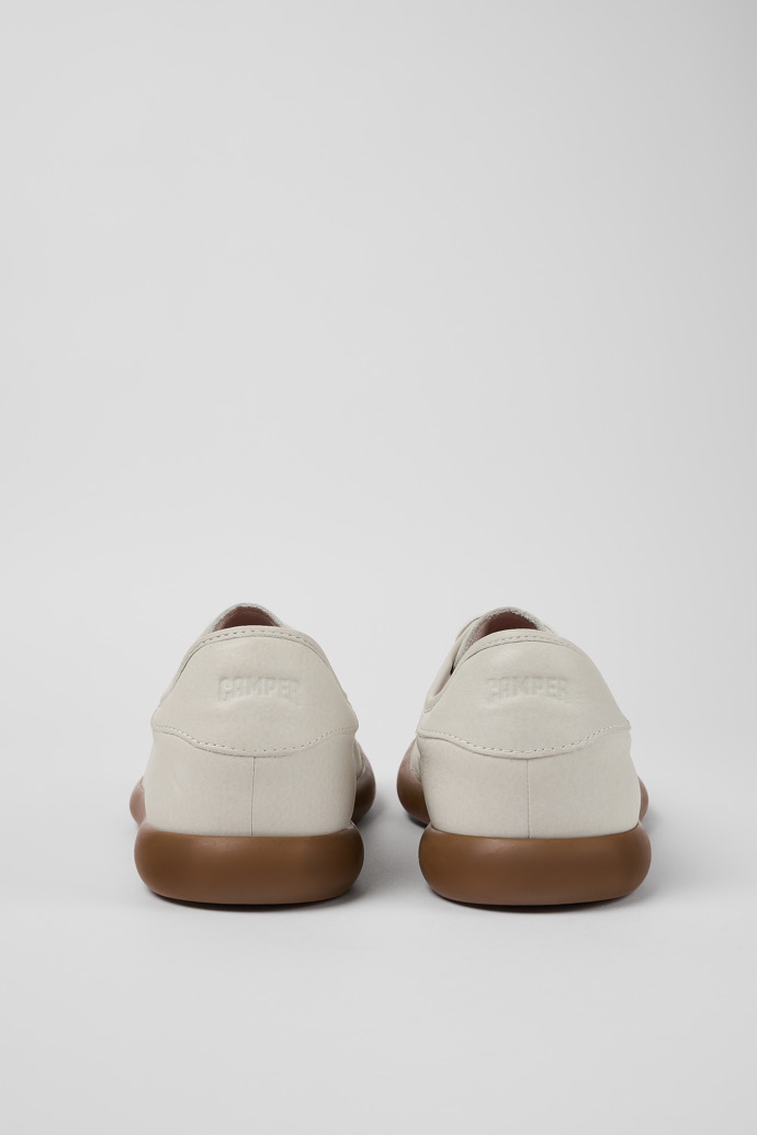 Pelotas Soller Λευκό δερμάτινο καθημερινό παπούτσι για άντρες