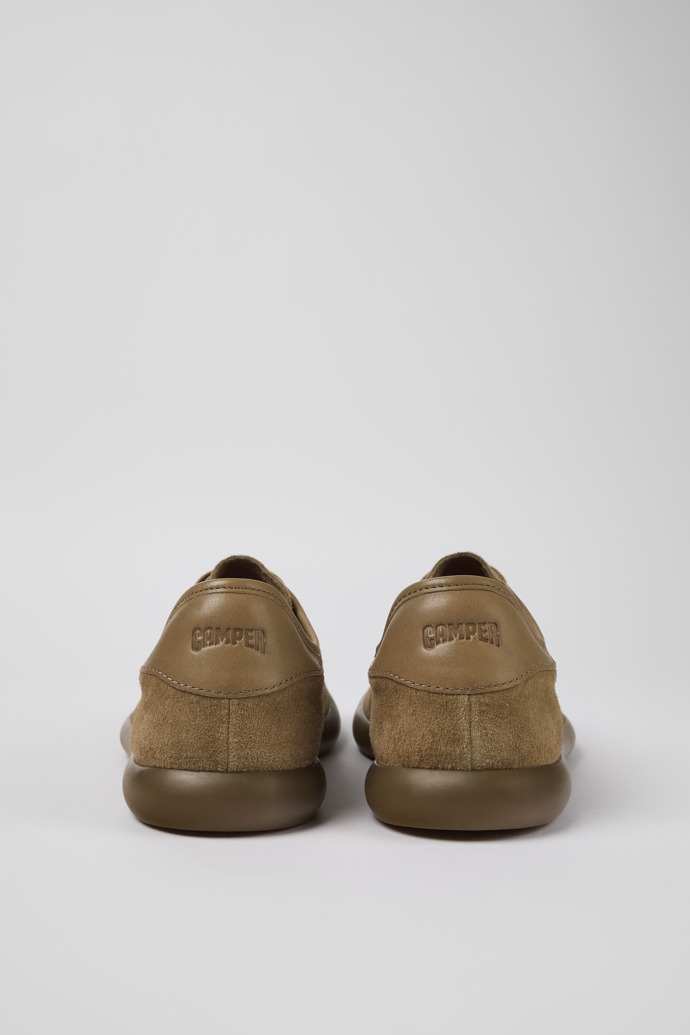 Pelotas Soller Καφέ νουμπούκ/δερμάτινο καθημερινό παπούτσι για άντρες