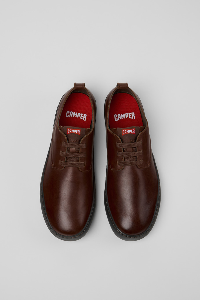 Peu Touring Zapatos marrones de piel para hombre.