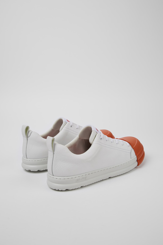 Junction Runner Sneakers bianche in pelle