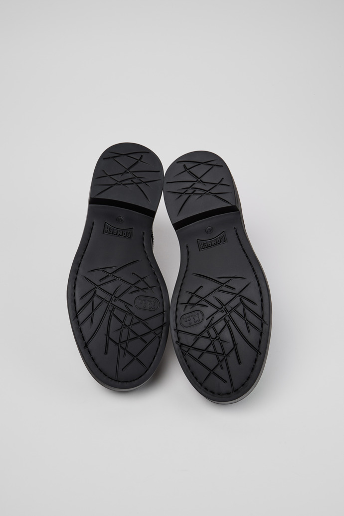 Twins Schwarze Lederschuhe für Herren.