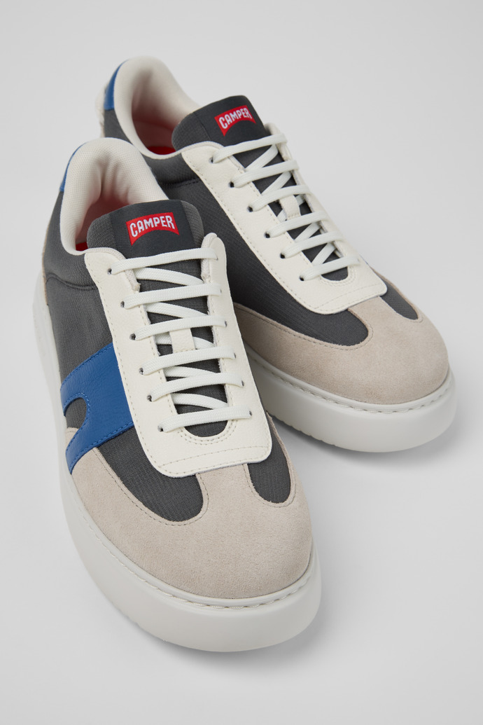 Runner K21 Sneakers multicolores de tejido y nobuk para hombre.