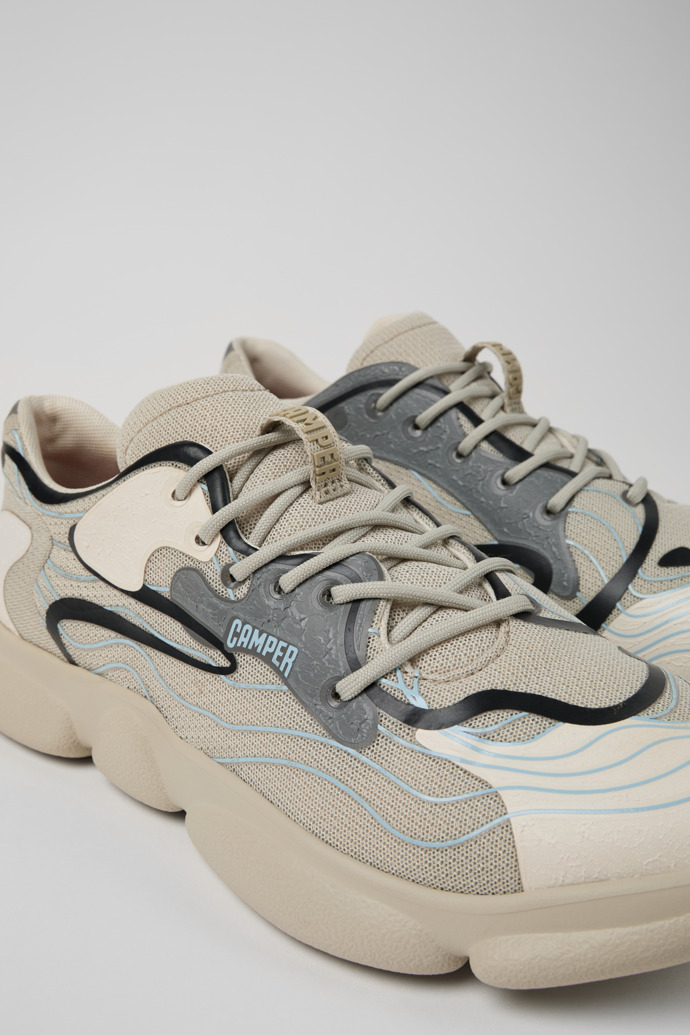 Karst Mehrfarbiger Herrensneaker aus Textil