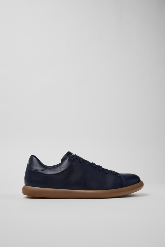Pelotas Soller Sneakers azules de piel para hombre.