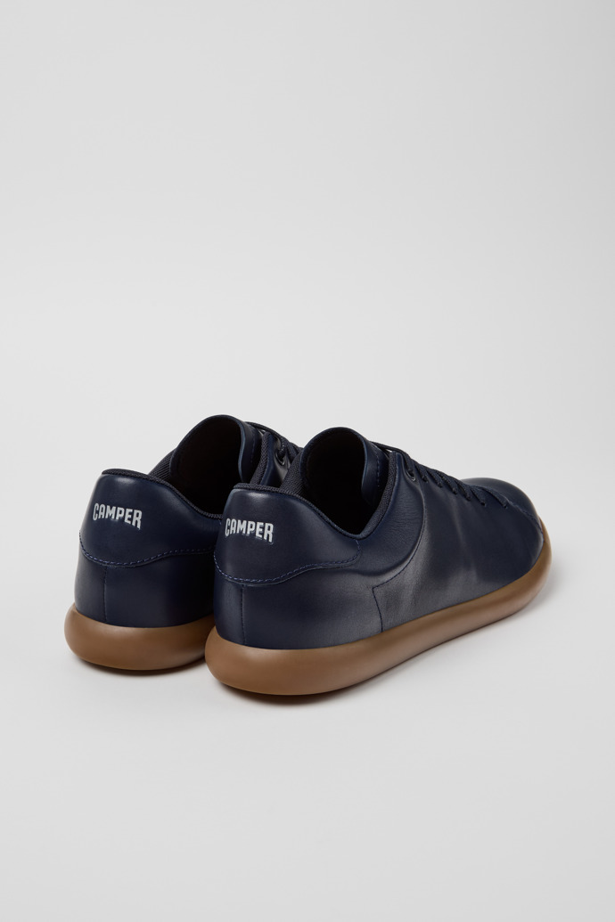 Pelotas Soller Sneakers azules de piel para hombre.
