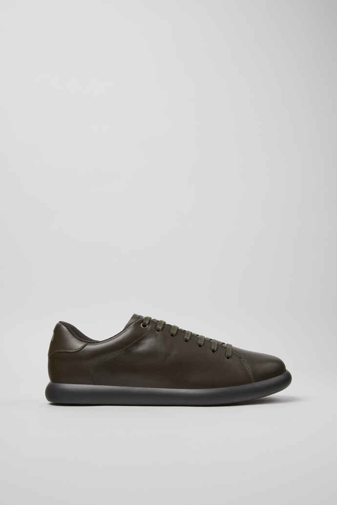 Pelotas Soller Zapatillas de piel verdes para hombre.