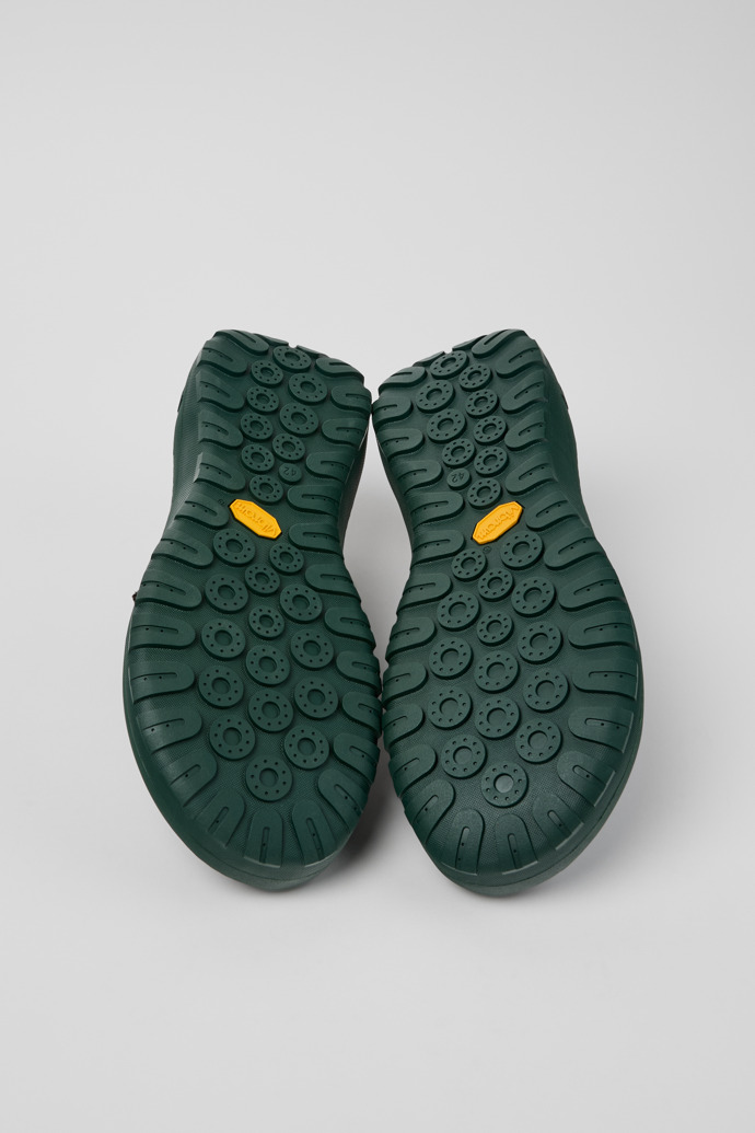 The soles of Peu Serra Gray Recycled PET Sneakers for Men.